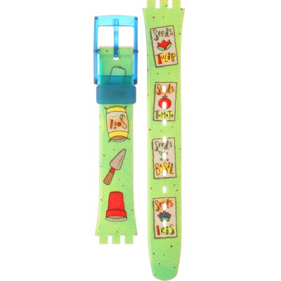 Swatch Plastic - Originals Small (25mm) - L ALN129 LN129 Gardening Band