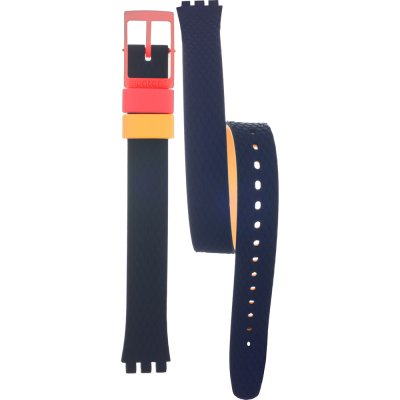 Swatch Plastic - Originals Small (25mm) - L ALN150 LN150 Check Me Out Band