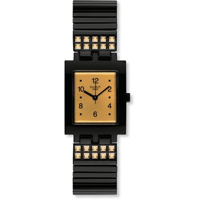 Swatch Square SUBB125B Night Crystals Uhr