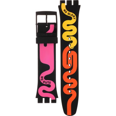 Swatch Plastic - Originals Large (41mm) SUO/SO29/SO32 ASUOB108 SUOB108 No Guts No Glory Band