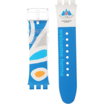 Swatch Plastic - X-Large - SUD ASUDK106AI NOC Athens 2004 Slovenia Band