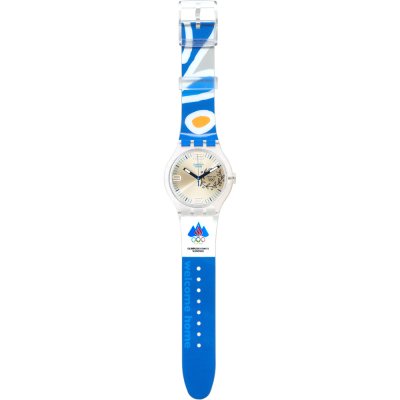 Swatch Olympic Specials SUDK106AI NOC Athens 2004 Slovenia Uhr