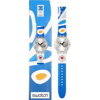 Swatch Olympic Specials SUDK106AJ NOC Athens 2004 Turkey Uhr