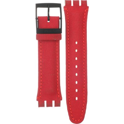 Swatch Plastic - Aquachrono - SB ASBB104 SBB104 Big Red Strap