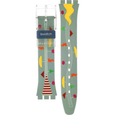 Swatch Plastic - Originals Medium (34mm) /Access/Solar/Musicall/Stop - G/SK/SL/SR/SS/SO28 ASLR100 SLR100 Fandango Band