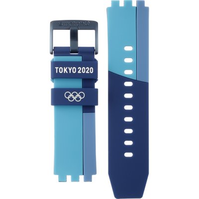 Swatch Plastic - BigBold - SB0/SO27 ASO27Z100 SO27Z100 Bb Ai Blue Band