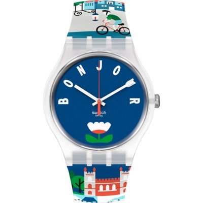 Swatch Specials SO29Z100 L'Experience Montreal Uhr