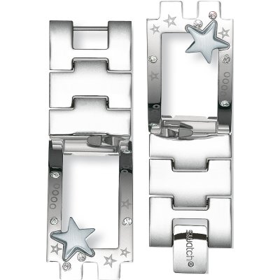 Swatch Plastic - Square SUB 18mm ASUBK123G SUBK123G Touch Of Heaven Band