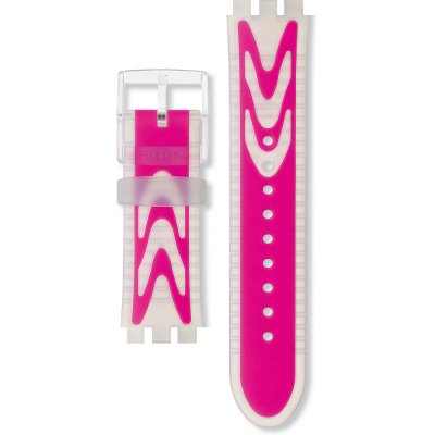 Swatch Plastic - Fun Scuba/Boarder - SUG/SUL ASUGK103 SUGK103 Rose Water Band