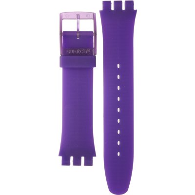 Swatch Plastic - Originals Large (41mm) SUO/SO29/SO32 ASUOV100 SUOV100 Purple Lacquered Band