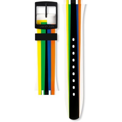 Swatch Plastic - Originals Large (41mm) SUO/SO29/SO32 ASUOW708 SUOW708 Ligne de Fuite Band