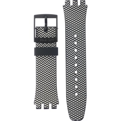 Swatch Plastic - New Chrono - SUS ASUSB407 SUSB407 Girotempo Band