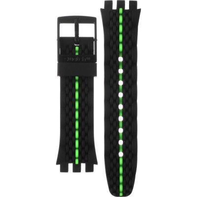 Swatch Plastic - New Chrono - SUS ASUSB409 SUSB409 Laser Track Band