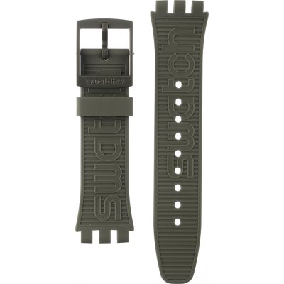 Swatch Plastic - New Chrono - SUS ASUSB414 SUSB414 X-District Green Band