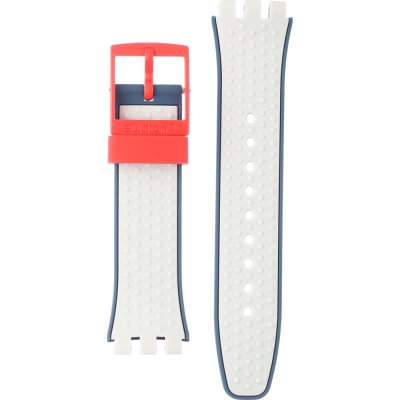 Swatch Plastic - New Chrono - SUS ASUSN411 SUSN411 Humpy Bumpy Band