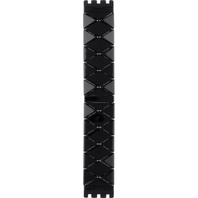 Swatch Plastic - Square SUB 18mm ASUBB127A SUBB127 Chalkboard Strap Large Band