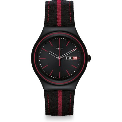 Swatch Big YGB7000 The Prince Of Red Stripe Uhr