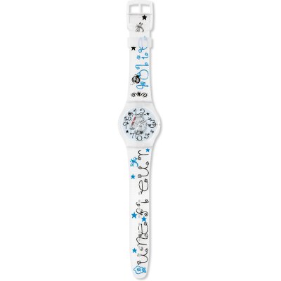Swatch Jelly In Jelly SUJK117 Ti Scrivo Uhr
