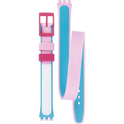 Swatch Plastic - Originals Small (25mm) - L ALL117 LL117 Tropical Beauty Band