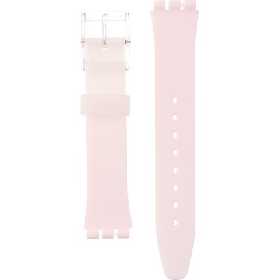 Swatch Plastic - Originals Medium (34mm) /Access/Solar/Musicall/Stop - G/SK/SL/SR/SS/SO28 AGE714 Ultrarose Band