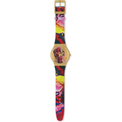 Swatch Art Specials SUOZ115 We're All Gonna Die Uhr