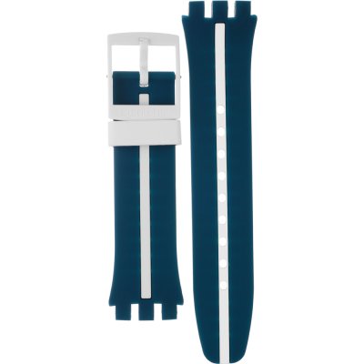 Swatch Plastic - New Chrono - SUS ASUSN403 SUSN403 Whitespeed Band