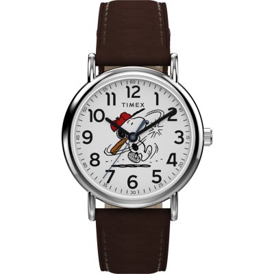 Timex X Peanuts TW2Y51500 Peanuts x Timex Weekender Baseball Uhr