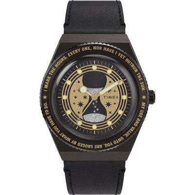 Timex X Warner Brothers TW2Y76000 Harry Potter x Q Timex Time Turner Chronograph Uhr