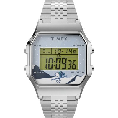 Timex X Peanuts TW2Y76700 Peanuts® x Timex T80 Snoopy Ski Uhr