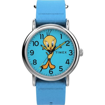 Timex X Warner Brothers TW2Y99500 Looney Tunes x Timex Tweety Bird Weekender Uhr