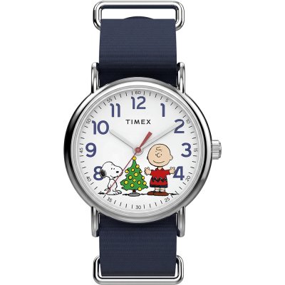 Timex X Peanuts TW6A00400 Weekender® Charlie Brown Christmas Uhr