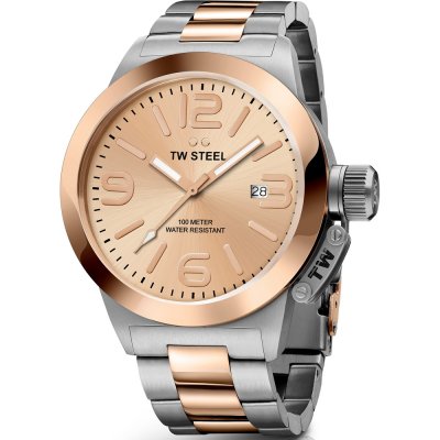 TW Steel Watch Time 3 hands Canteen Ladies CB404