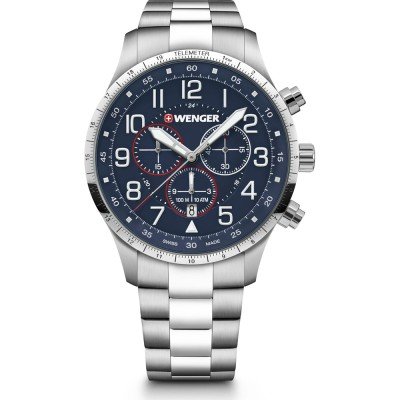 Wenger 01.1543.118 Attitude Chrono Uhr