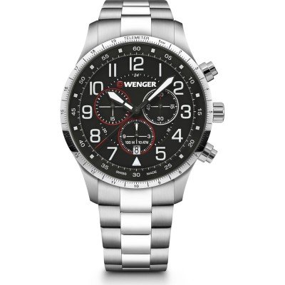 Wenger 01.1543.120 Attitude Chrono Uhr