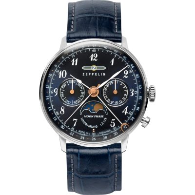 Zeppelin LZ 129 Hindenburg 7037-3 LZ 129 Hindenburg Mondphase Uhr