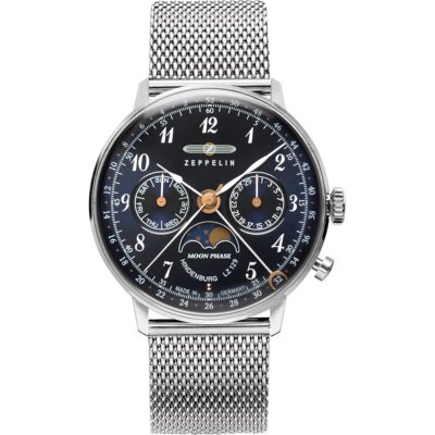 Zeppelin LZ 129 Hindenburg 7037M-3 LZ 129 Hindenburg Mondphase Uhr