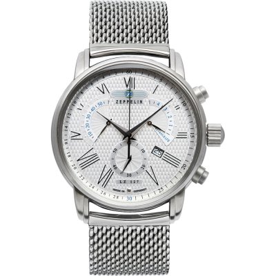 Zeppelin 7682M-4 LZ127 Transatlantic Uhr