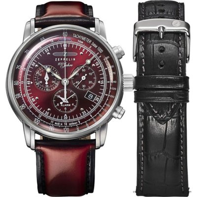 Zeppelin 100 Jahre 8680-5 100 Jahre Zeppelin Uhr